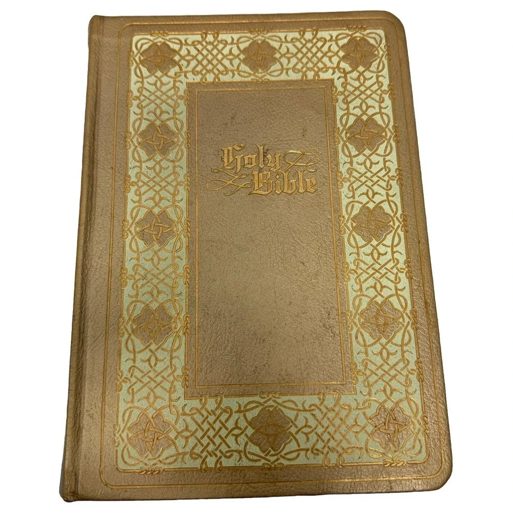 1964‎ Family Bible KJV Michelangelo Illustrations Vincent Price Sears